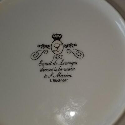 Lot 503: (2) Limoges Grape PlatesPlate