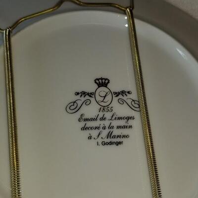 Lot 503: (2) Limoges Grape PlatesPlate
