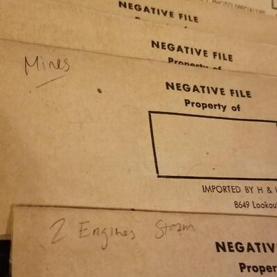 Lot 514: Railroad Negatives #1
