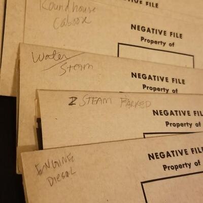 Lot 514: Railroad Negatives #1