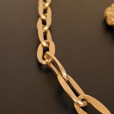 Lot 517: Costume Gold Necklaces
