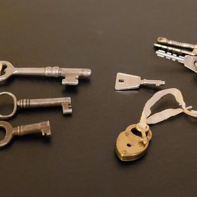 Lot 522: Locks & Skelton Keys