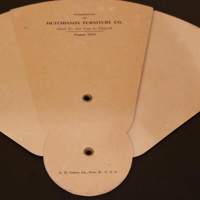Lot 527: Vintage Lord's Supper Fan