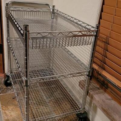 Lot 529: Metal Cart #2