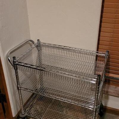 Lot 529: Metal Cart #2