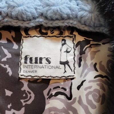 Lot 530: Black Fur Coat M/L