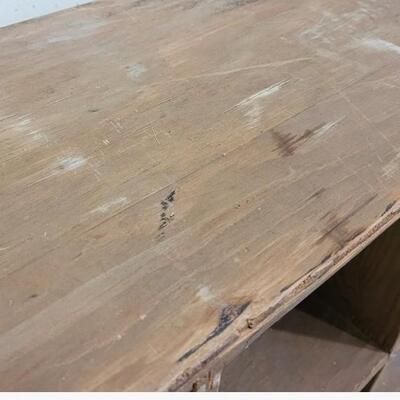 Lot 554: Vintage Handbuilt Storage Cubby System 96" Ã— 12" Ã— 24"