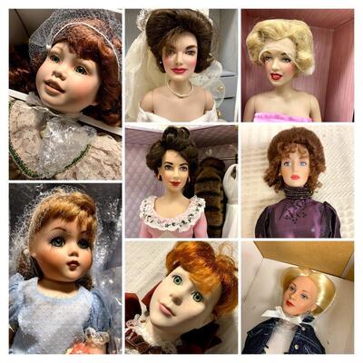 Collage of Dolls