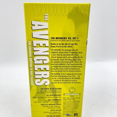 â€œTHE AVENGERS â€˜65â€ VHS SET - BRITISH CULT CLASSIC