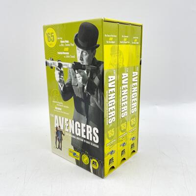 â€œTHE AVENGERS â€˜65â€ VHS SET - BRITISH CULT CLASSIC