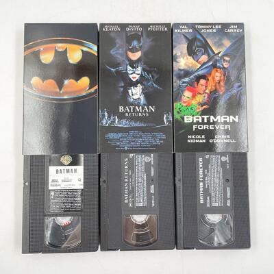 90S â€œBATMANâ€ VHS TAPE LOT