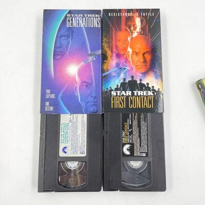 â€œSTAR TREKâ€ VHS TAPE LOT #3 - NEXT GENERATION FILMS