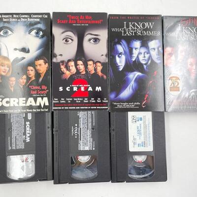 1990S SLASHER FILMS VHS TAPE LOT -