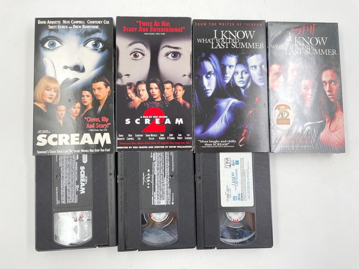 1990S SLASHER FILMS VHS TAPE LOT - | EstateSales.org