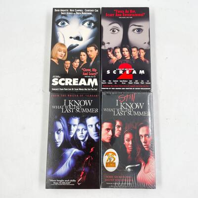 1990S SLASHER FILMS VHS TAPE LOT -