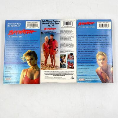 â€œBAYWATCHâ€ VHS TAPE LOT