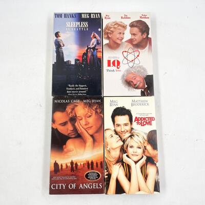 MEG RYAN ROMANCE VHS TAPE LOT 