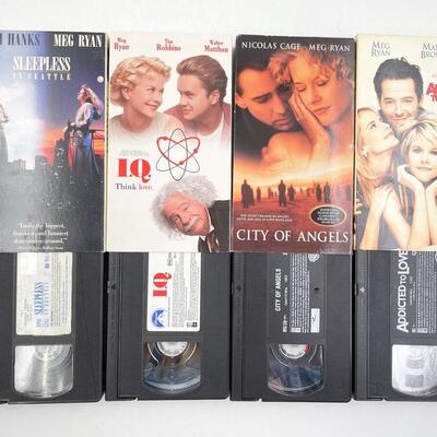 MEG RYAN ROMANCE VHS TAPE LOT 