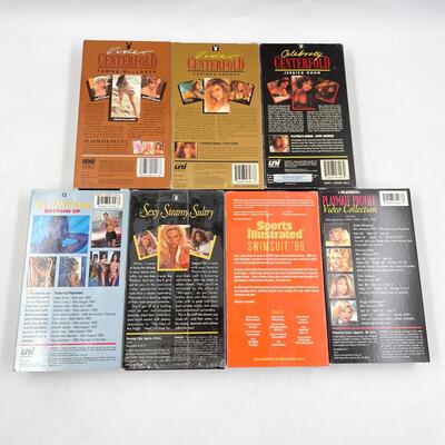 PLAYBOY & SPORTS ILLUSTRATED VHS TAPE LOT #1