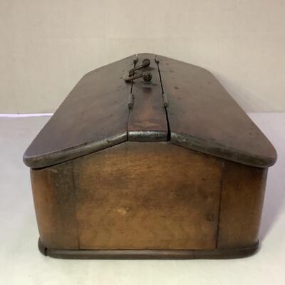 C - 181. Early Antique Wooden Document Box