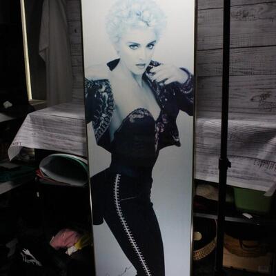 Retro Framed Lifesize Madonna Poster Who's That Girl 1987