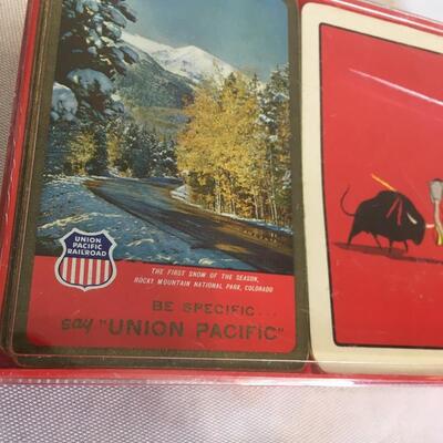 Union Pacific playing cards