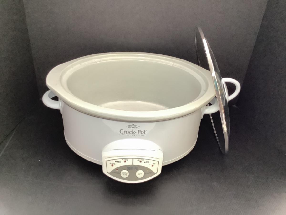 A 200. Rival CrockPot, Stoneware Slow Cooker