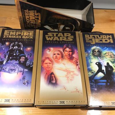 STAR WARS TRILOGY BOX SET VHS