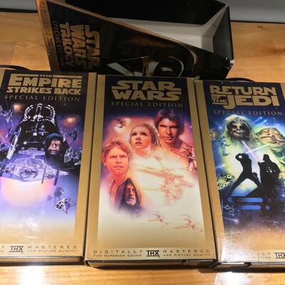 STAR WARS TRILOGY BOX SET VHS