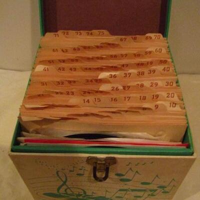Box of Classic 45 Records- Rock & Roll and Blues (Elvis Pressley, Bobby Vee, Ray Charles, etc)