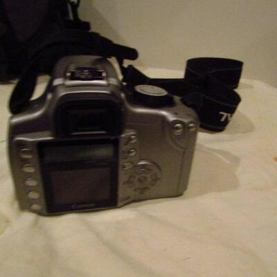 Canon Digital Camera with Accessories- EOS 350D Rebel XT