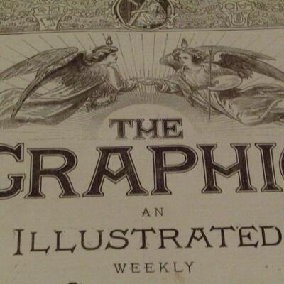 Issues of 'The Graphic' Illustrated Weekly Newspaper from the 1800's