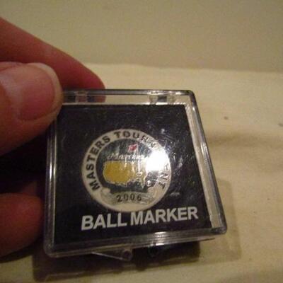 2006 Masters Tournament Ball Marker