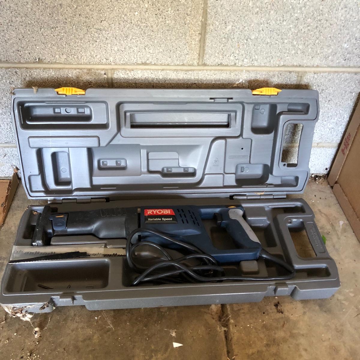 Ryobi Reciprocating Saw & Case