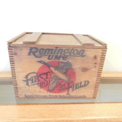 Remington Wood  First in the Field Box