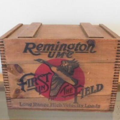 Remington Wood  First in the Field Box