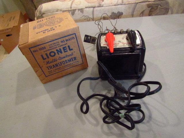 Lionel multi control hotsell transformer type 1033