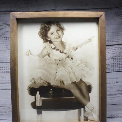 Framed Photo of Shirley Temple