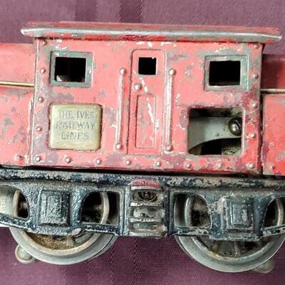Ives Railway Lines Electric Locomotive #3251   Red 