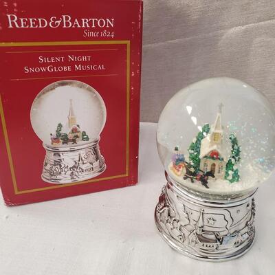 Reed & Barton Snow Globe  NIB 