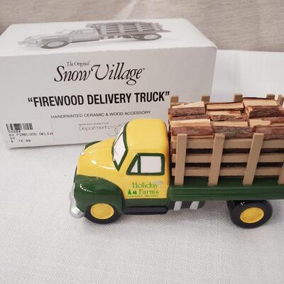 Firewood Delivery Truck 