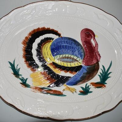 Turkey platter #186