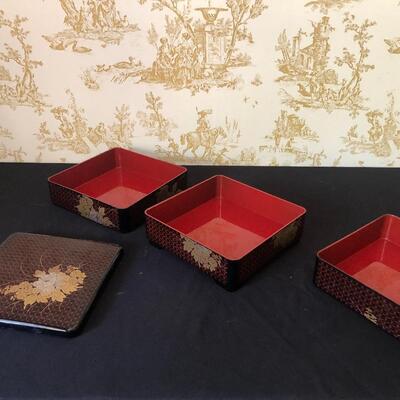 #5 Japanese stackable bento boxes 