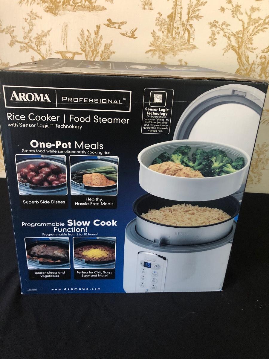 6 Aroma rice cooker food steamer, used with box