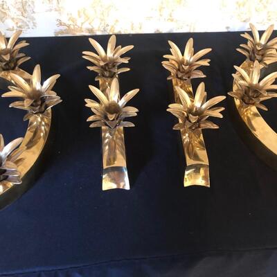 #15 Brass Candle holders