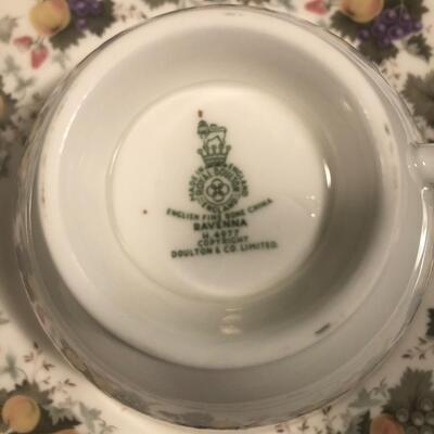 #113- Royal Doulton England Dishes Includes seven pieces