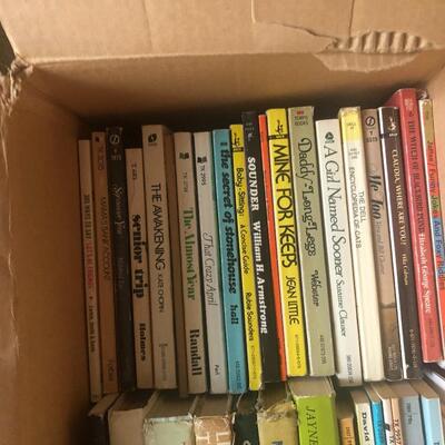 #155- Box of vintage novels