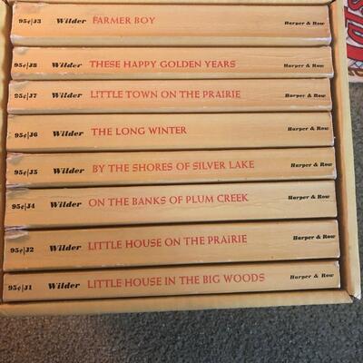 #159- the little house books set of eight books