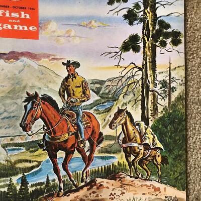 #170- vintage Utah fish and game magazines bundle of 36ÃŠ