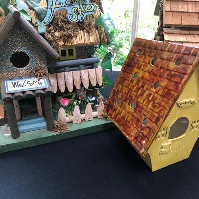 #228 Birdhouse bundle includes six unique birdhouses